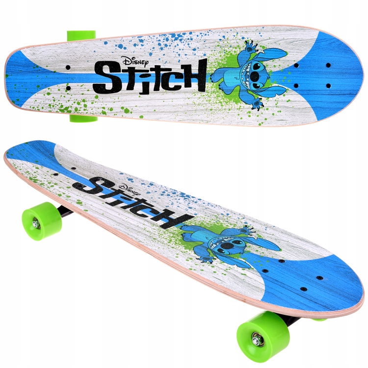 Drewniana deskorolka dla dzieci Disney Stitch do 50 kg SP0843