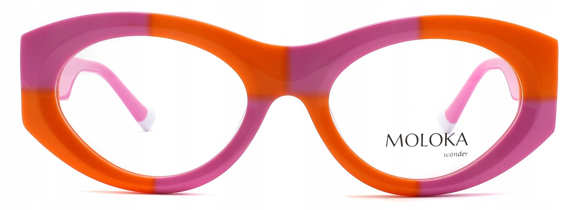 Oprawki Okulary Moloka MM 2334 C3 różowo-pomarańczowe