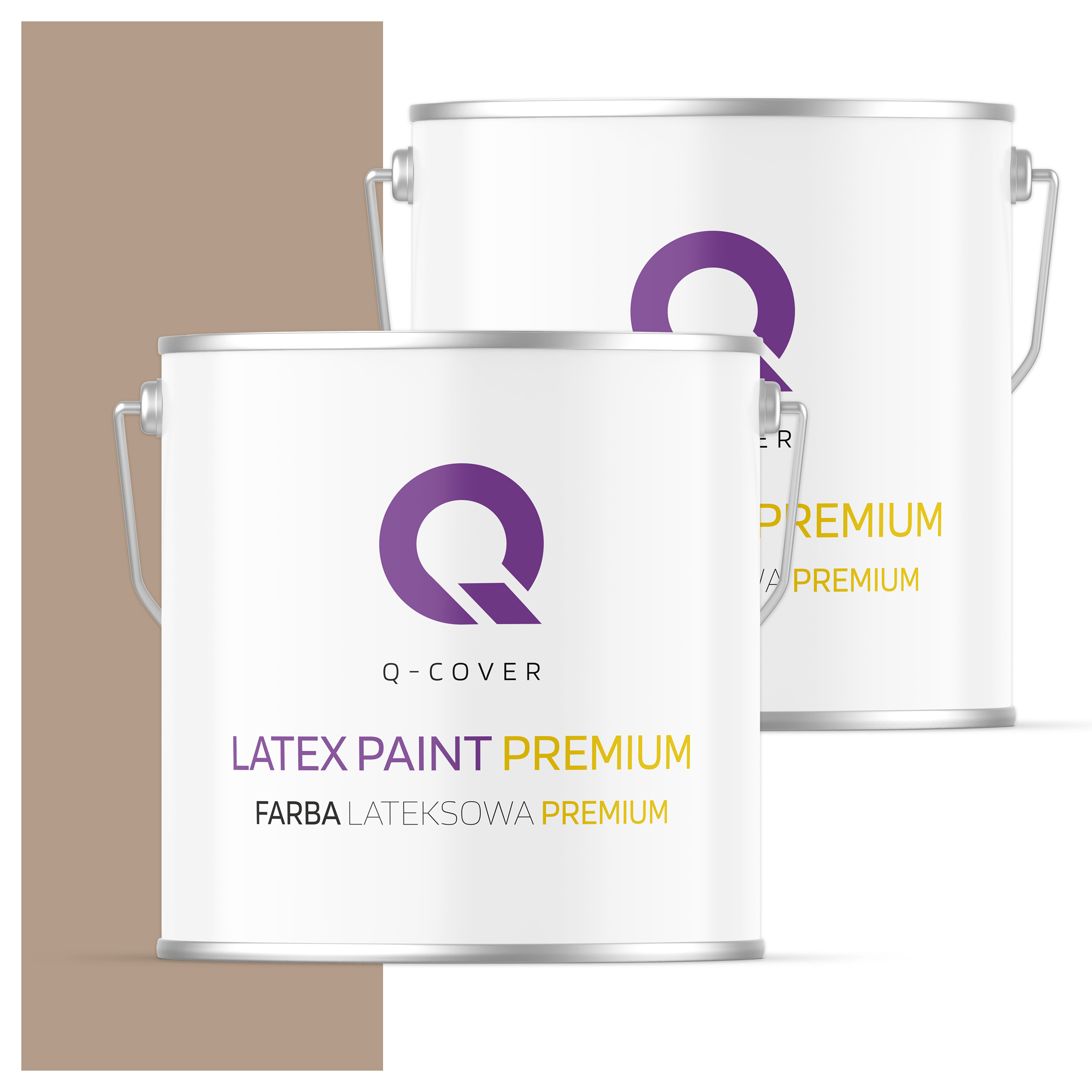 Umývateľná farba na steny stropov 5L Hlboká matná orechová H4934