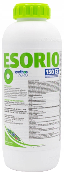 

Esorio 150EC 1L Chwasty Rzepak Kapusta Burak