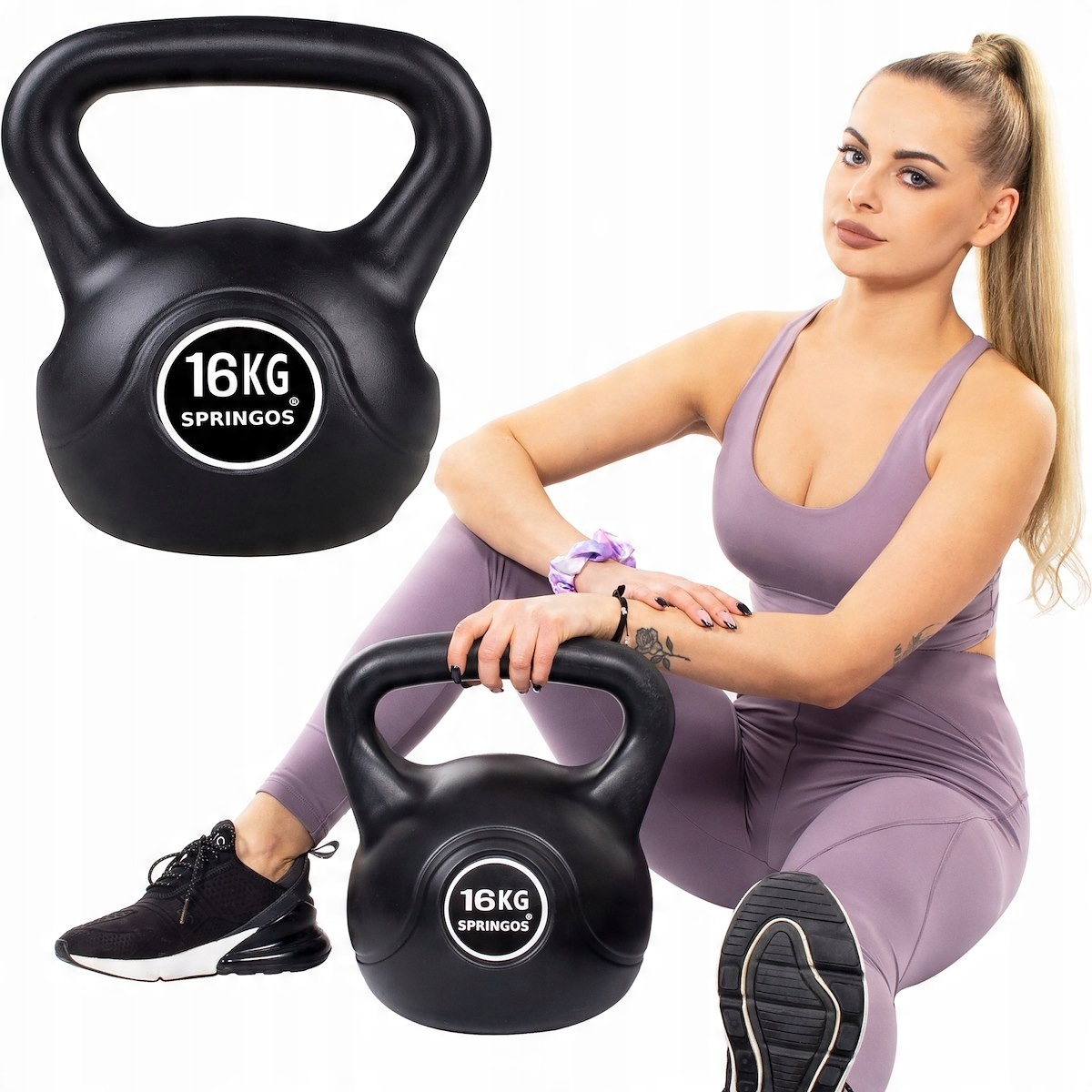 

Kettlebell Odważnik Do Ćwiczeń 16kg Kettle Hantla