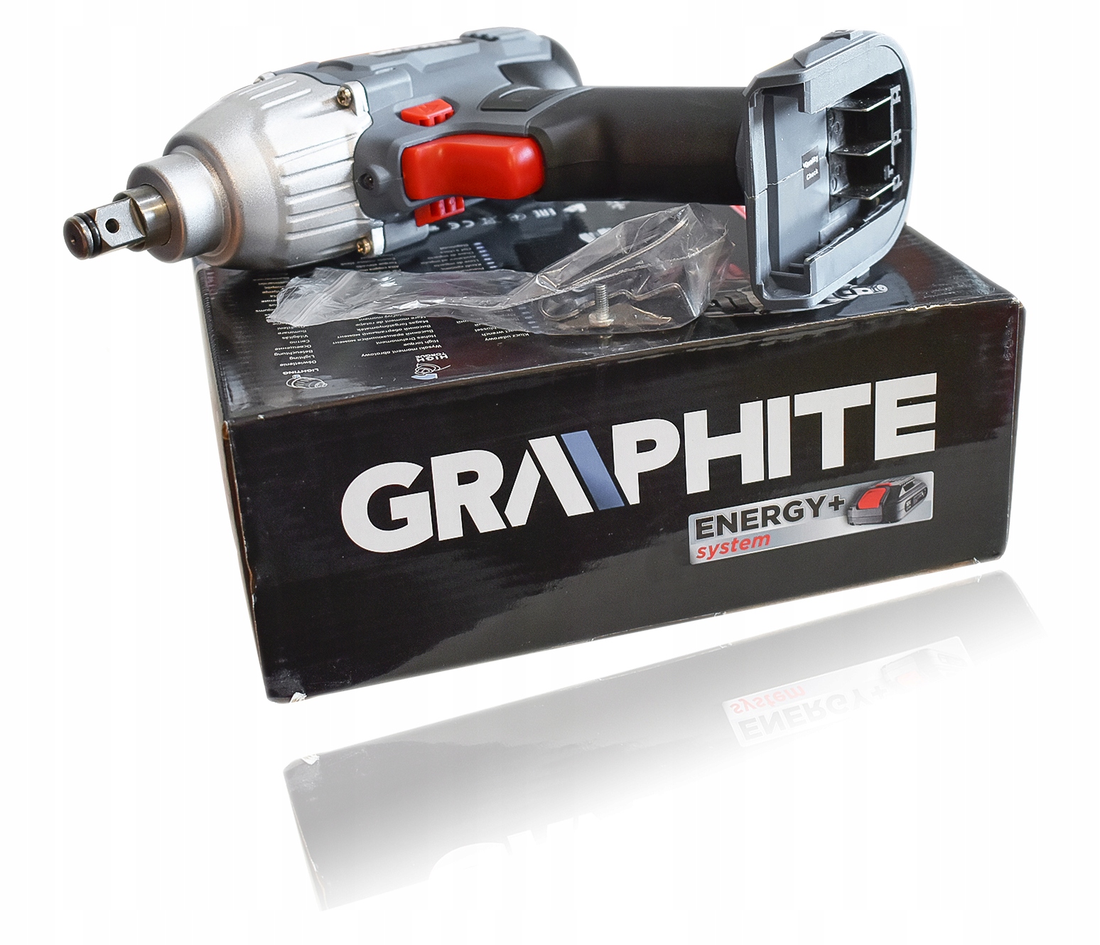 GRAPHITE KLUCZ UDAROWY ZAKRĘTARKA ENRGY+ 58G018