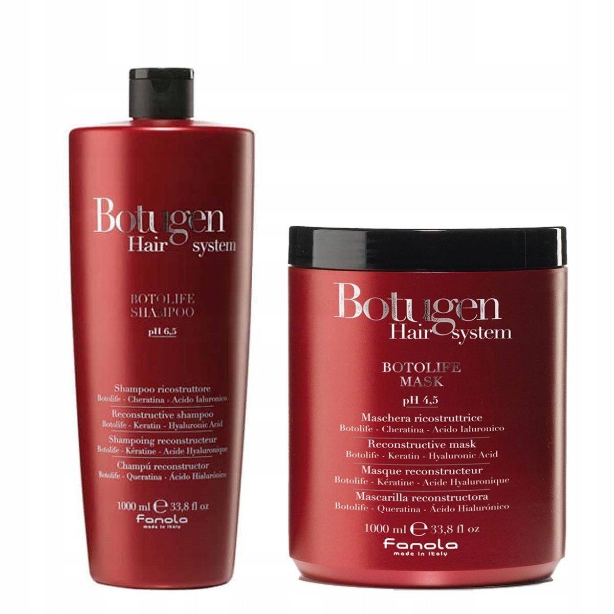Fanola Botugen Botolife Sada pro poškozené vlasy šampon maska