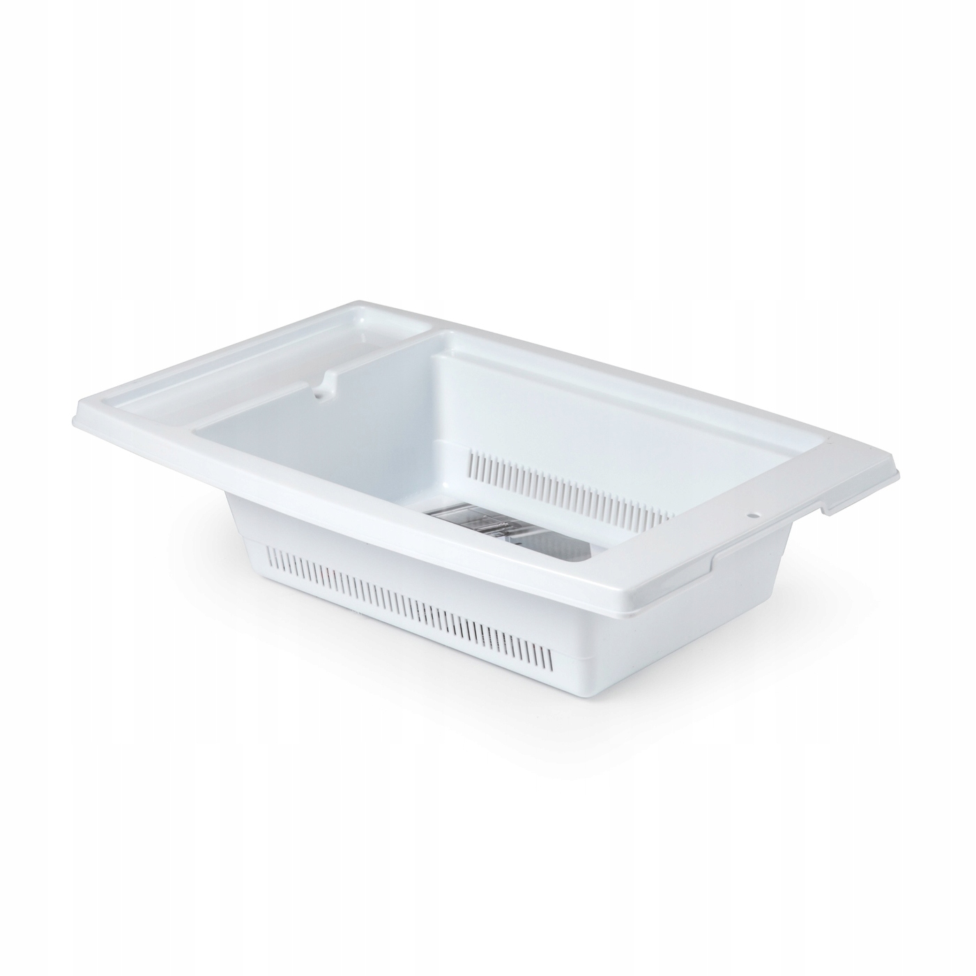 ociekacz kuchenny na zlew plastic forte 27,5 x 43,5 x 10 cm biały — 2