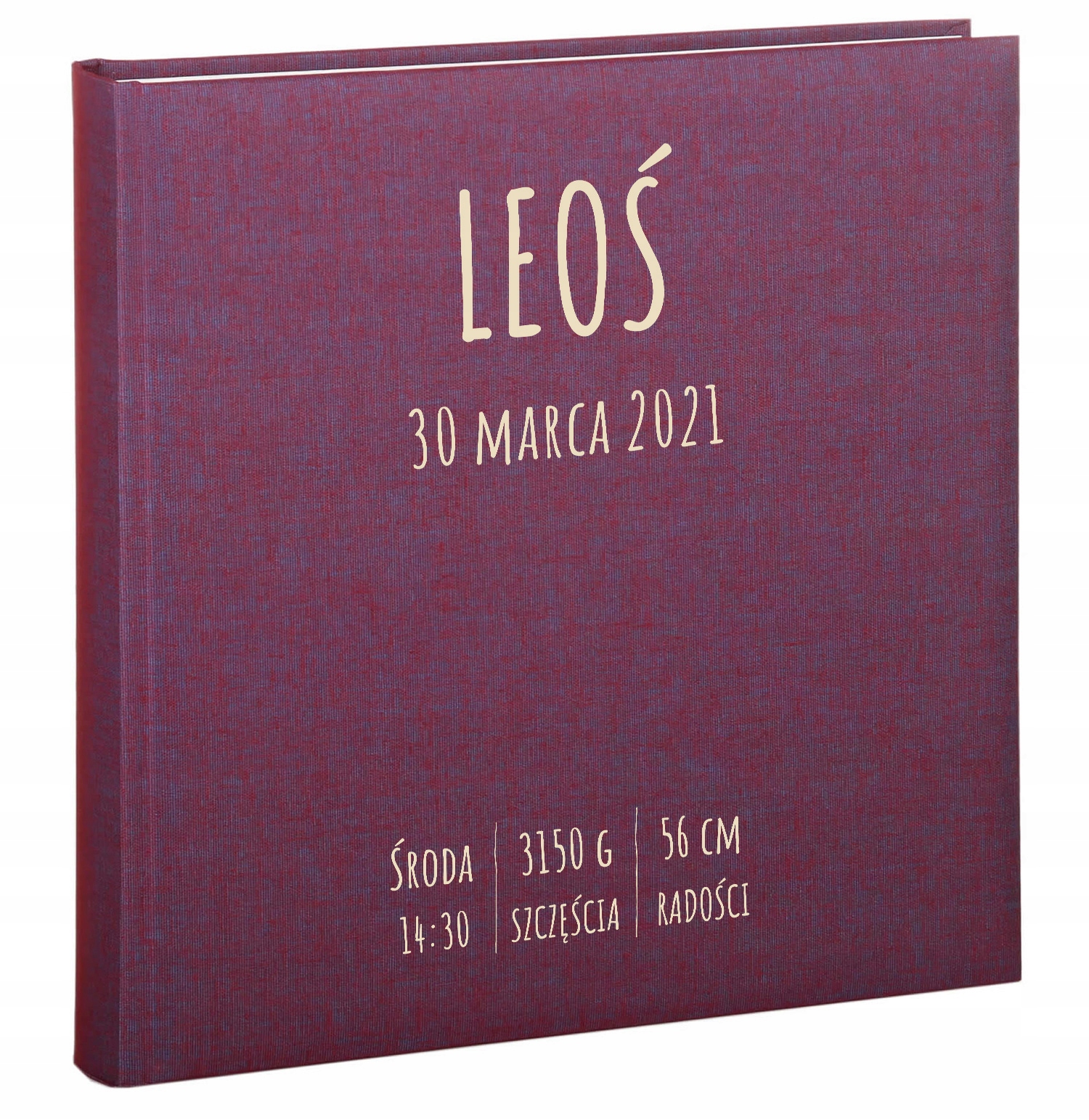 Velký Album Na Fotografie Dítěte s 30 vlepovacími kartami Váš text Goldbuch