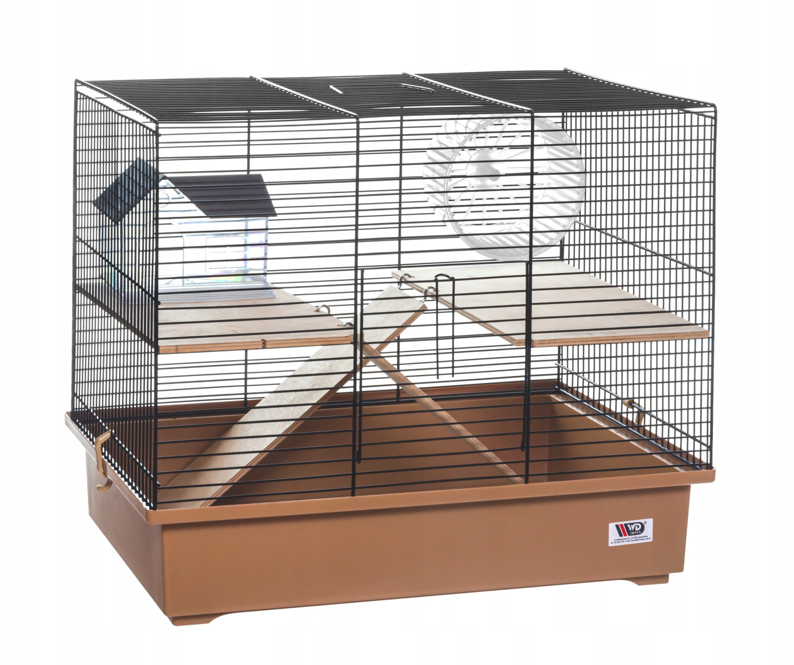 Levně Klec pro hlodavce Standard W, Wd-impex 49x32x41 cm