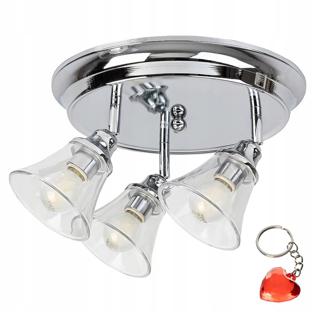 Stropná lampa trojitý kúpeľňový reflektor IP44 Antoine 3210 Rabalux