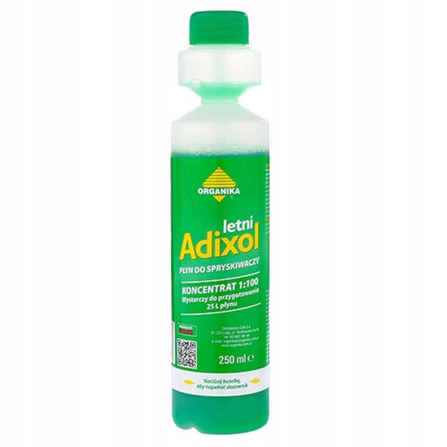 

Koncentrat Płyn Do Spryskiwaczy 25l z 250 ml 1:100