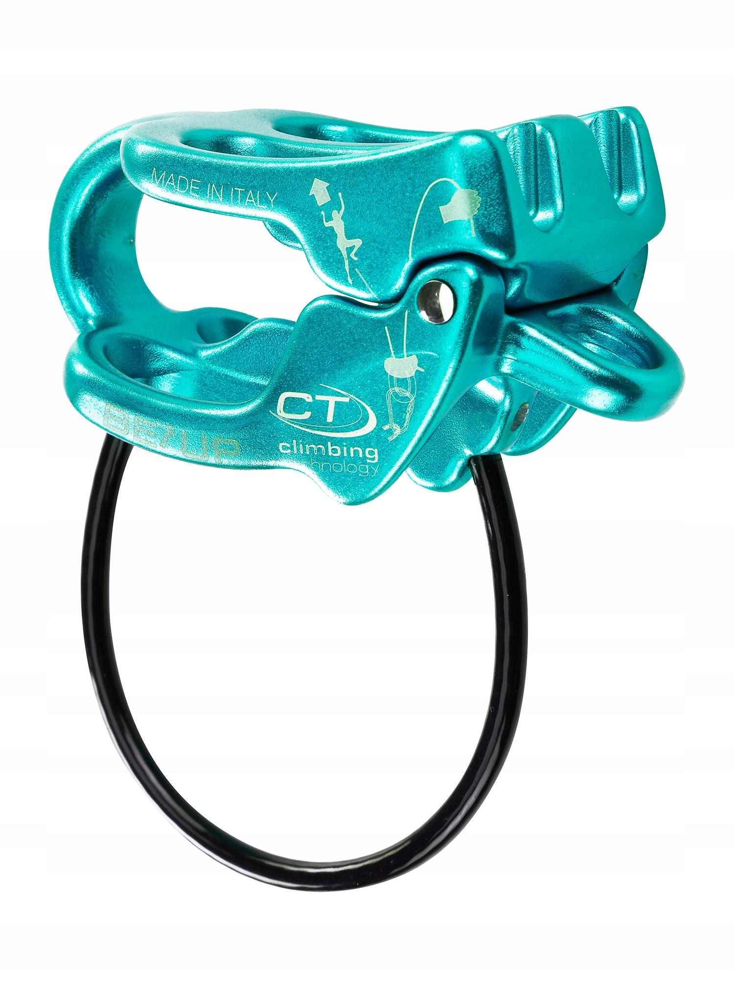 Zajišťovací a sjezdový přístroj Climbing Technology Be-Up blue marine
