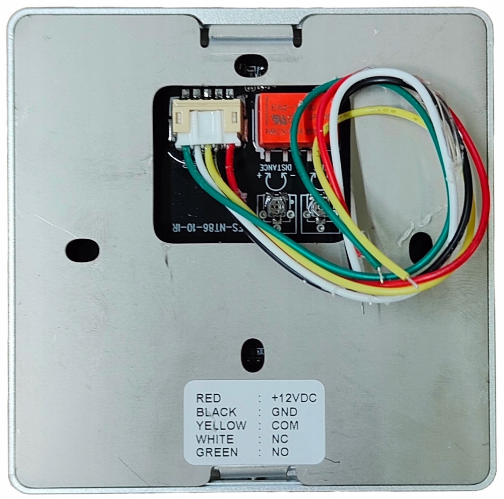 ZEWNĘTRZNY NATYNK PRZYCISK WYJŚCIA OTWARCIA DRZWI FURTKA CZARNY IP68 METAL Kod producenta PW-C10-86B