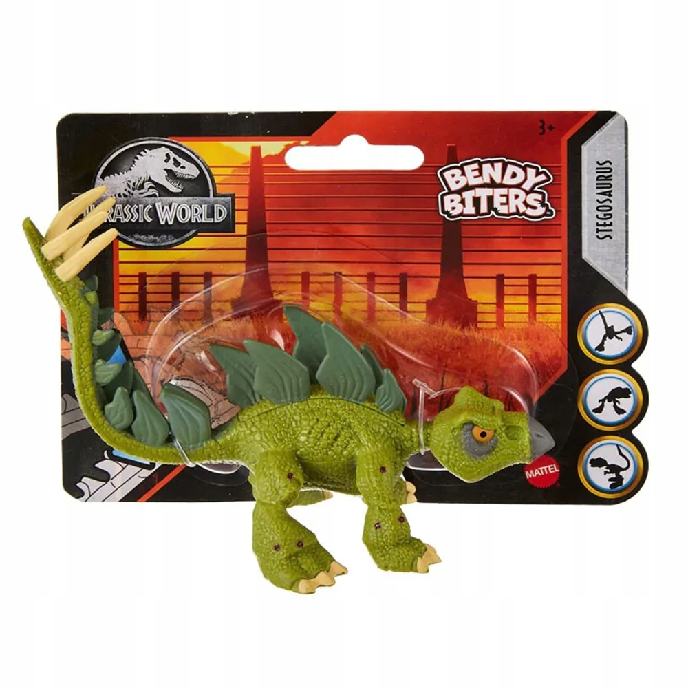 

Jurassic World bendy biters Stegosaurus