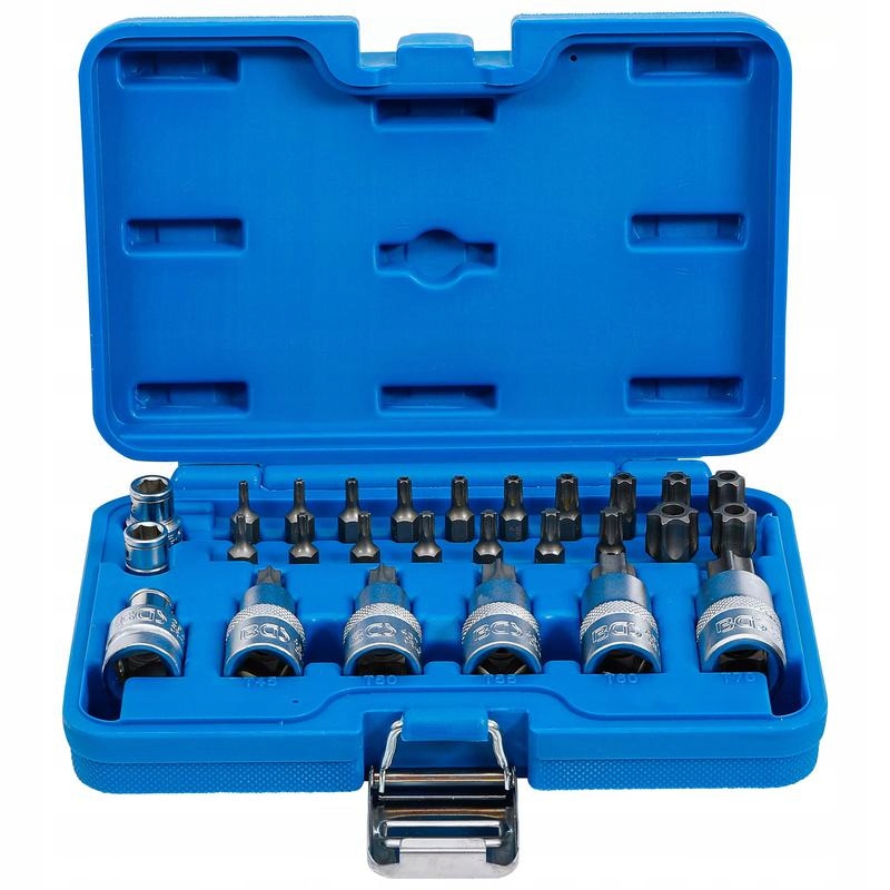 Sada bitů a nástavců 12,5 mm (1/2") Torx 27 ks, Bgs 5101