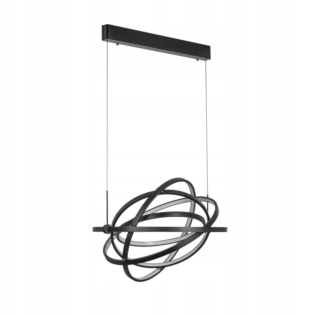 Stropná lampa Italux Tryton Led moderná čierna