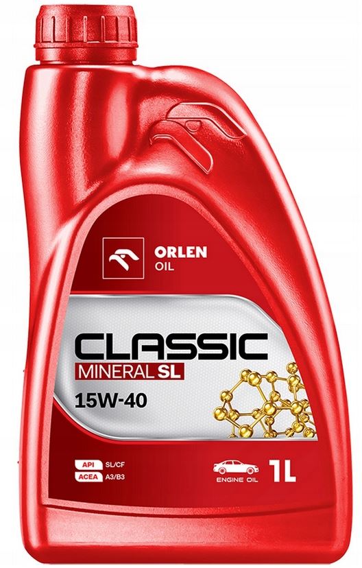 Olej Silnikowy Orlen Oil Classic Mineral 15W40 1L A3/B3