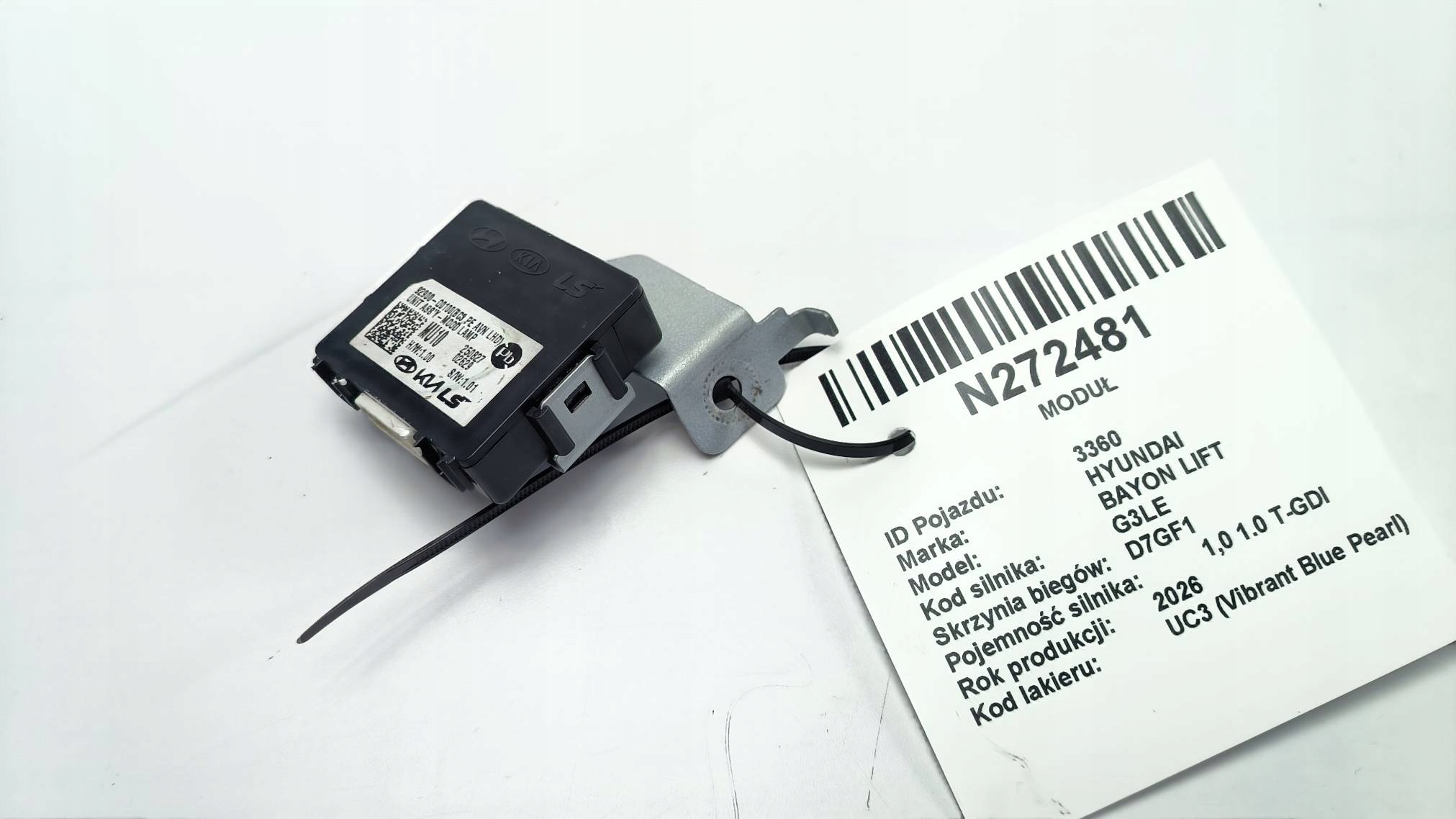 modulo BCM 92900-Q0100 HYUNDAI BAYON LIFT
