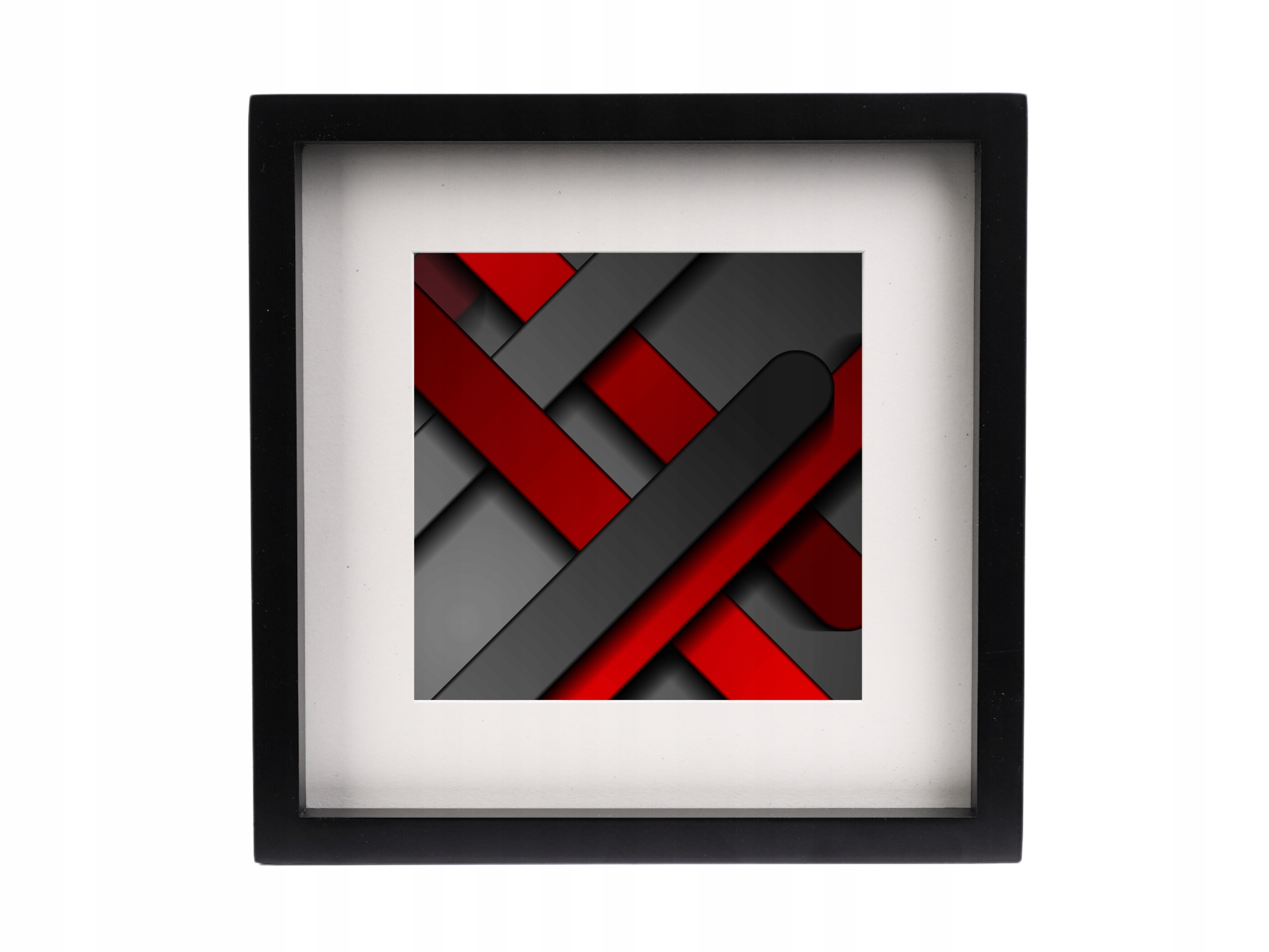 CZARNA RAMKA NA ZDJĘCIA FOTO KWADRAT 25X25CM George Home-6 szt Marka HOME