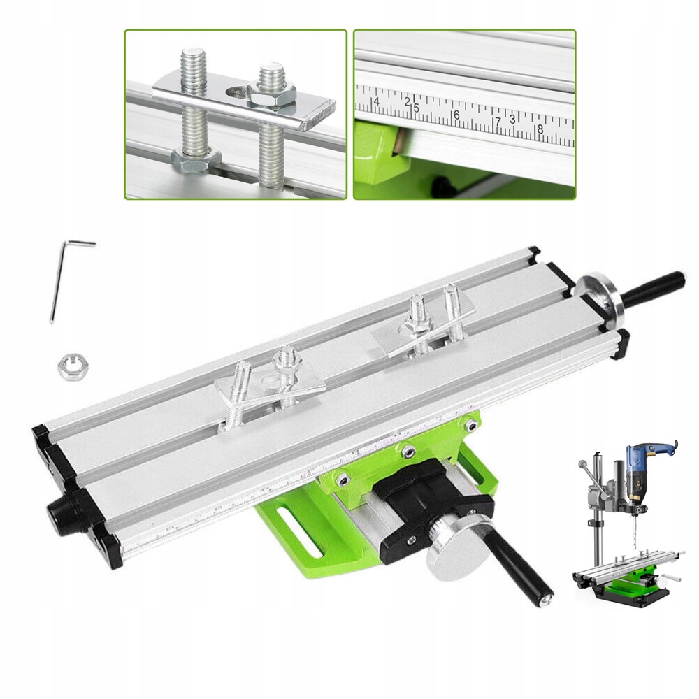 Křížový Stůl Pro Frézovou Vrtačku 2OSÝ X A Y Posuvný Pro Frézování