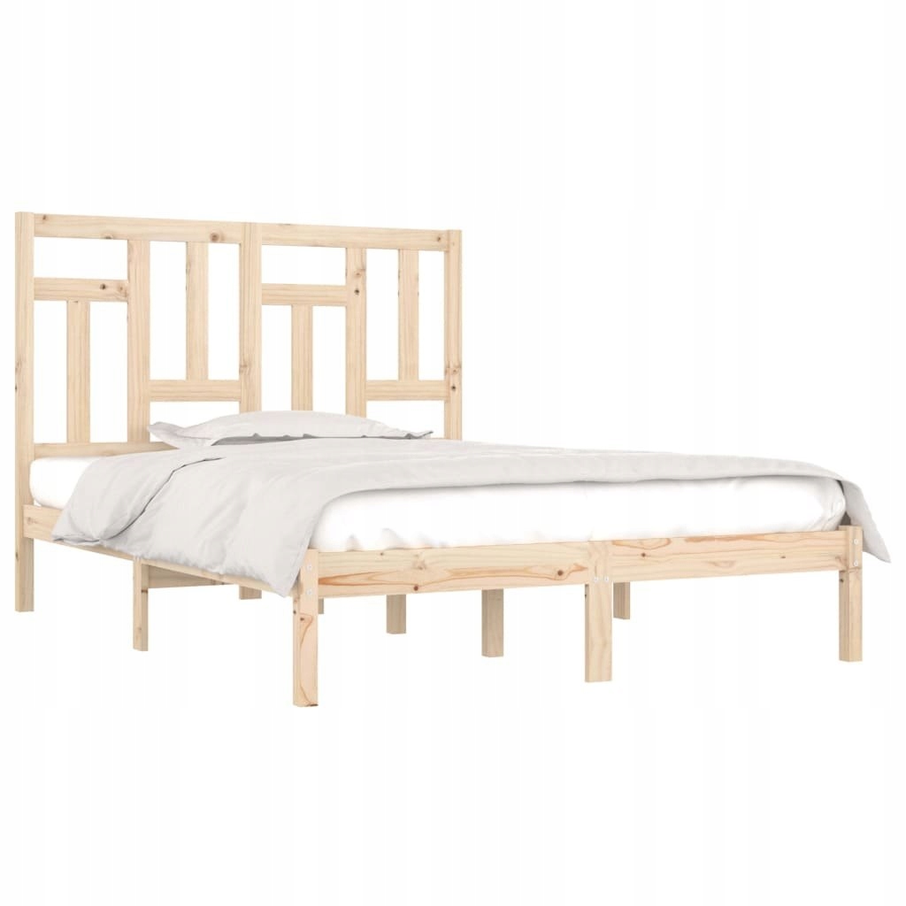 Rama łóżka, lite drewno sosnowe, 120x200 c Rozmiar (cm) 120x200