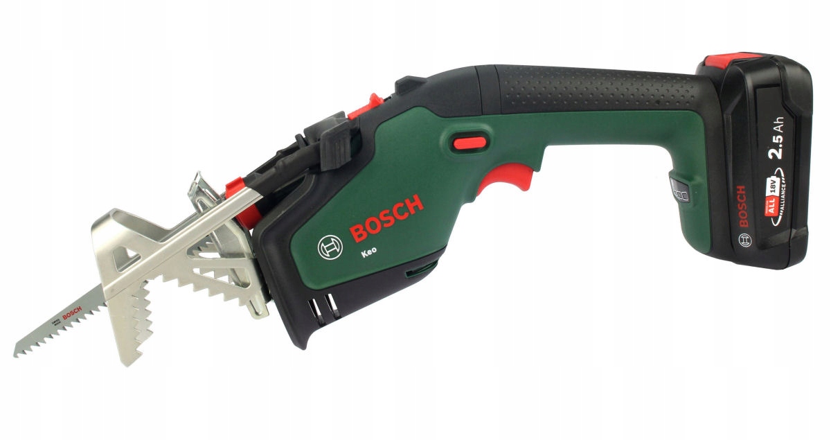 PIŁA AKUMULATOROWA OGRODOWA KEO 18V BOSCH 1x2,5Ah Kod producenta 3165140925907