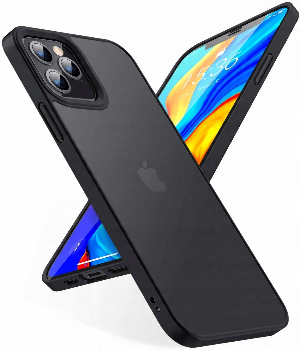 

Matt Etui Case Tpu do iPhone 12 Pro Max + Szkło