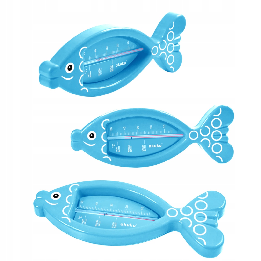 Termometr do wody do kąpieli niemowląt Akuku do wanienki bezrtęciowy rybka EAN (GTIN) 5907644003952