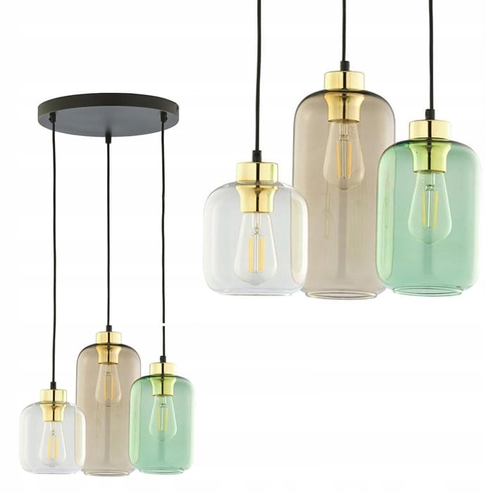 Tk Lighting Závěsná lampa Marco kulatá rozeta