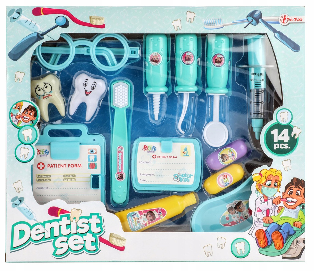 

Zestaw Narzędzi Dentystyczny Dla Dzieci Dentysta