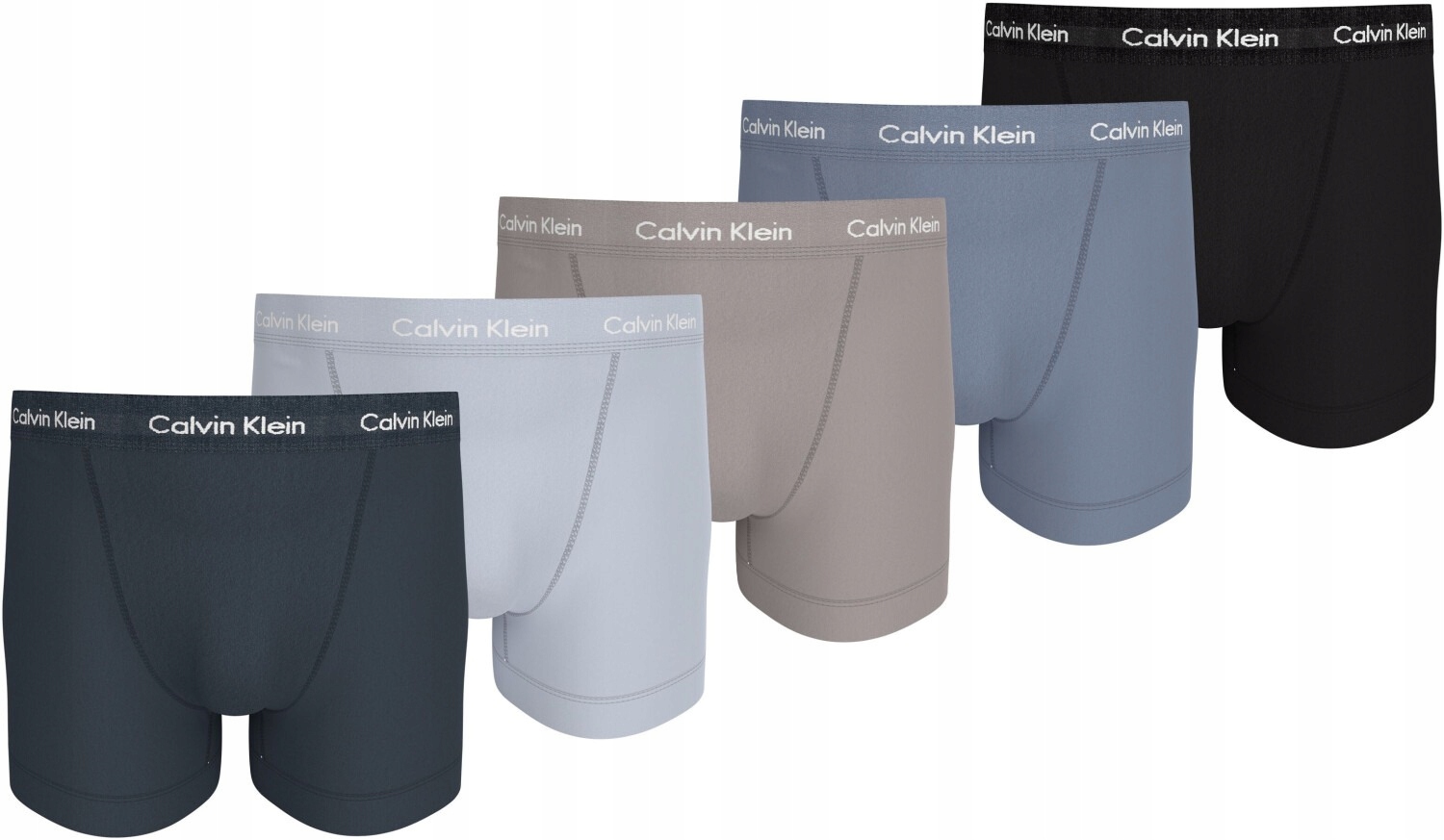 Calvin Klein Bokserki Męskie 5 Pack Oryginał 000NB2877A Q5N R S