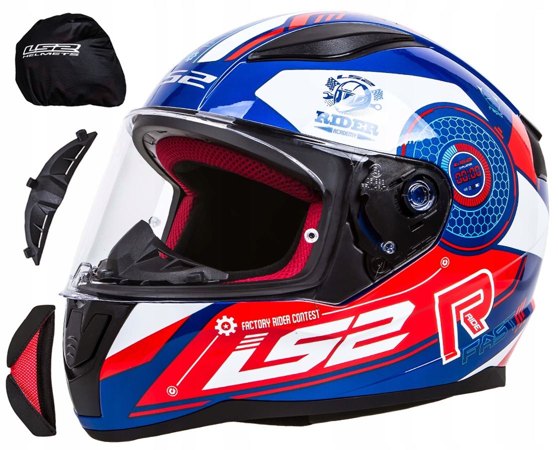 

Czarny Kask LS2 FF353 Rapid r XL Szyba Pod Pinlock