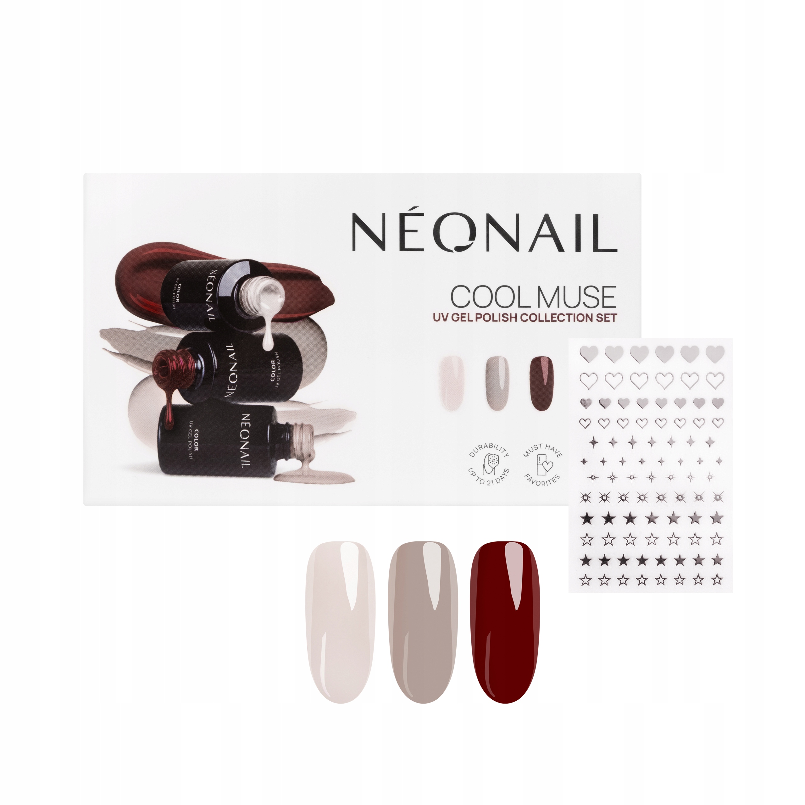 Neonail Sada laků na nehty Cool Muse Collection Set