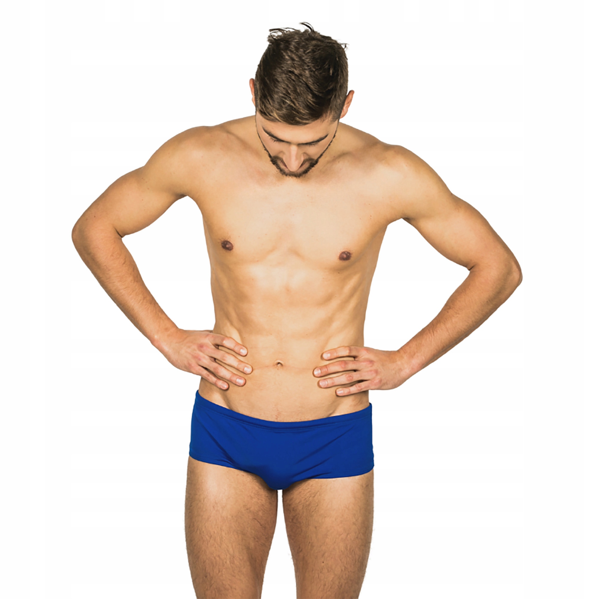 Pánské plavkové kalhotky Finis Aqua Short Solid blueberry 30