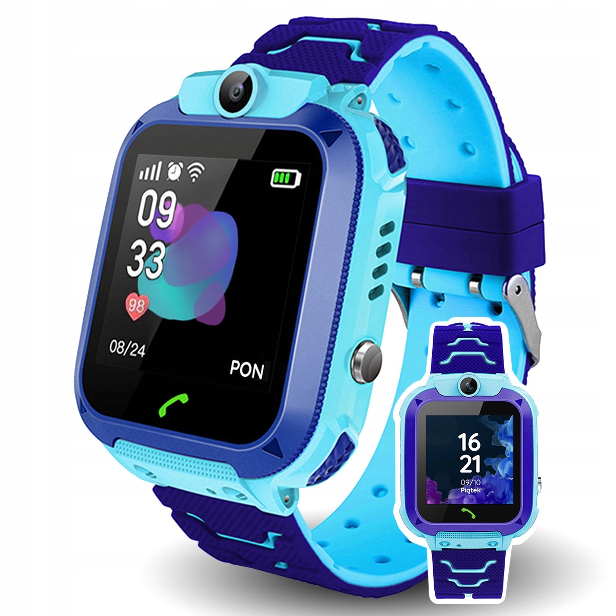 CALMEAN EASY KIDS SMARTWATCH IP67 POLSKIE MENU Transmisja danych 2G