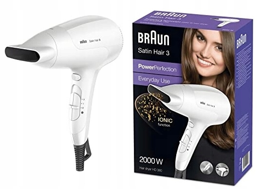 Suszarka do włosów Braun Satin Hair 3 BRHD380E