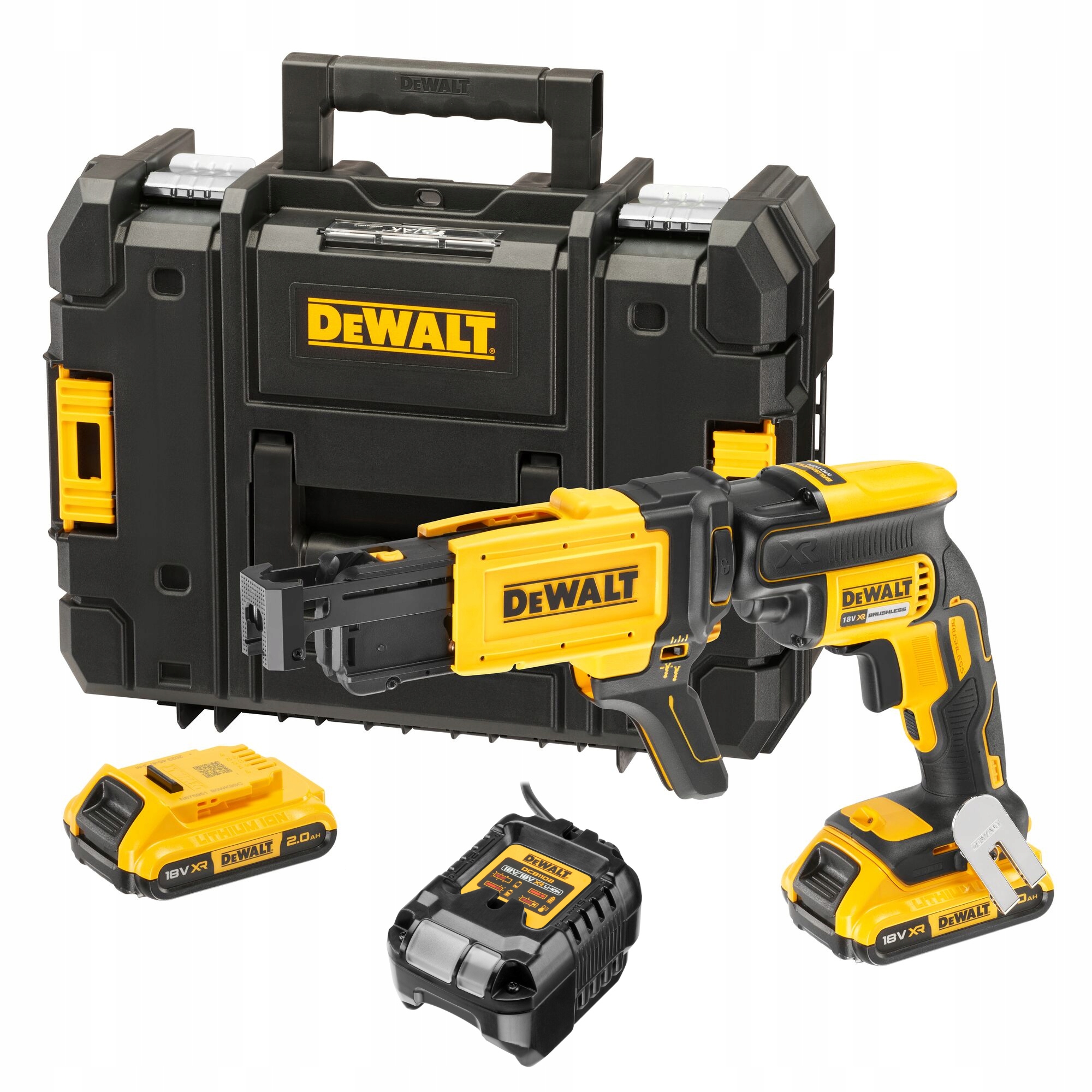 Aku Šroubovák pro Gk DeWALT DCF620D2K, sada 2 x 2 Ah nabíječka