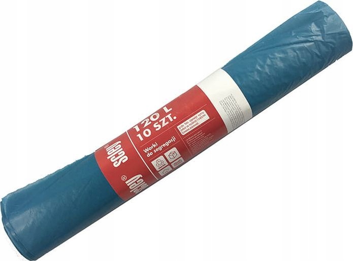 

Worki Na Śmieci Do Segregacji 120L Niebieskie Kaem