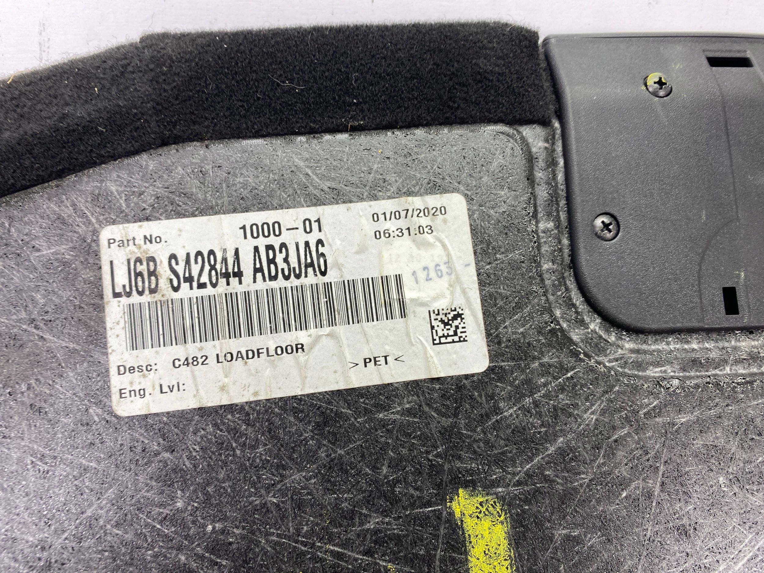 floor boot Ford Escape IV Kuga MK3 2020+