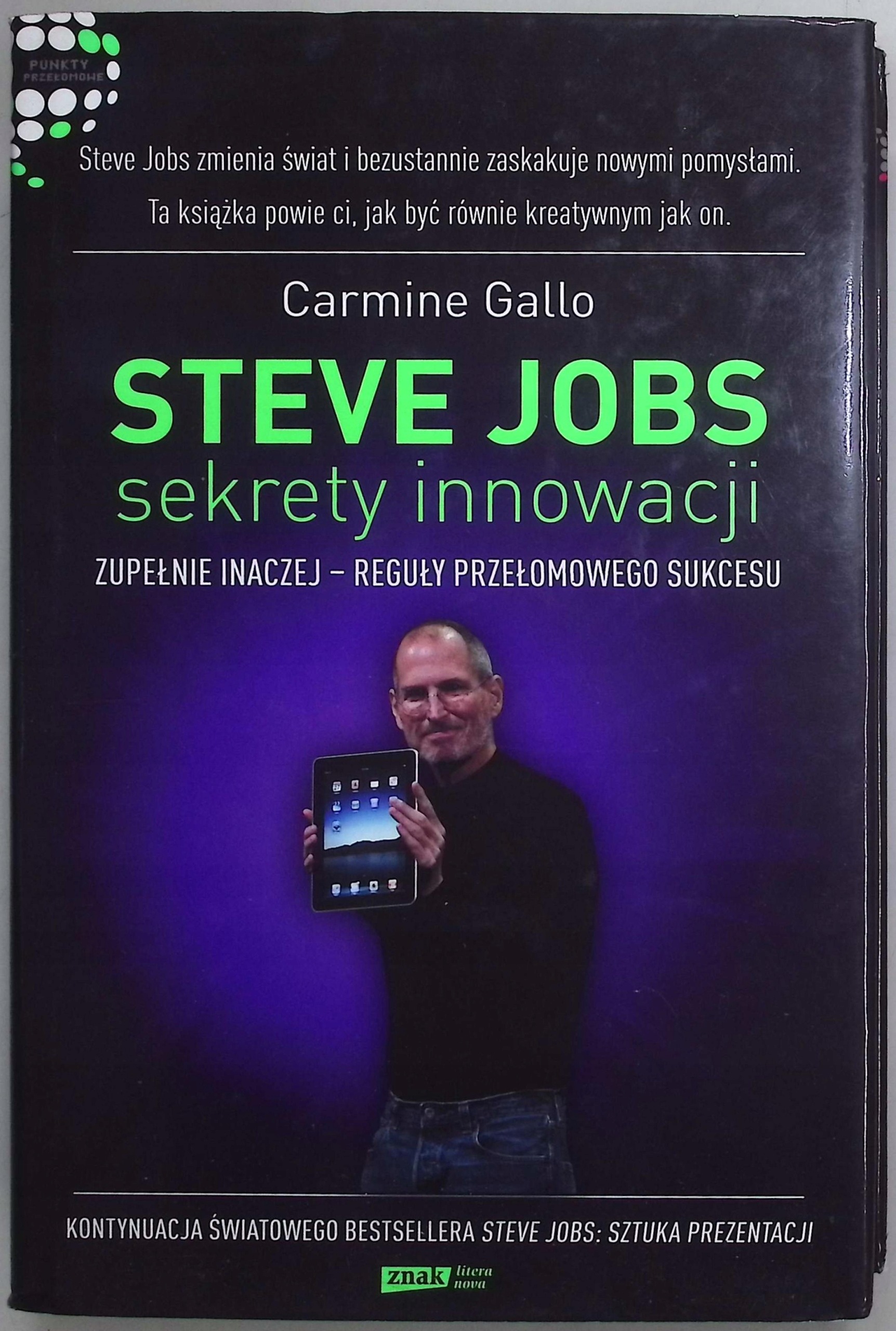 Steve Jobs sekrety innowacji Carmine Gallo
