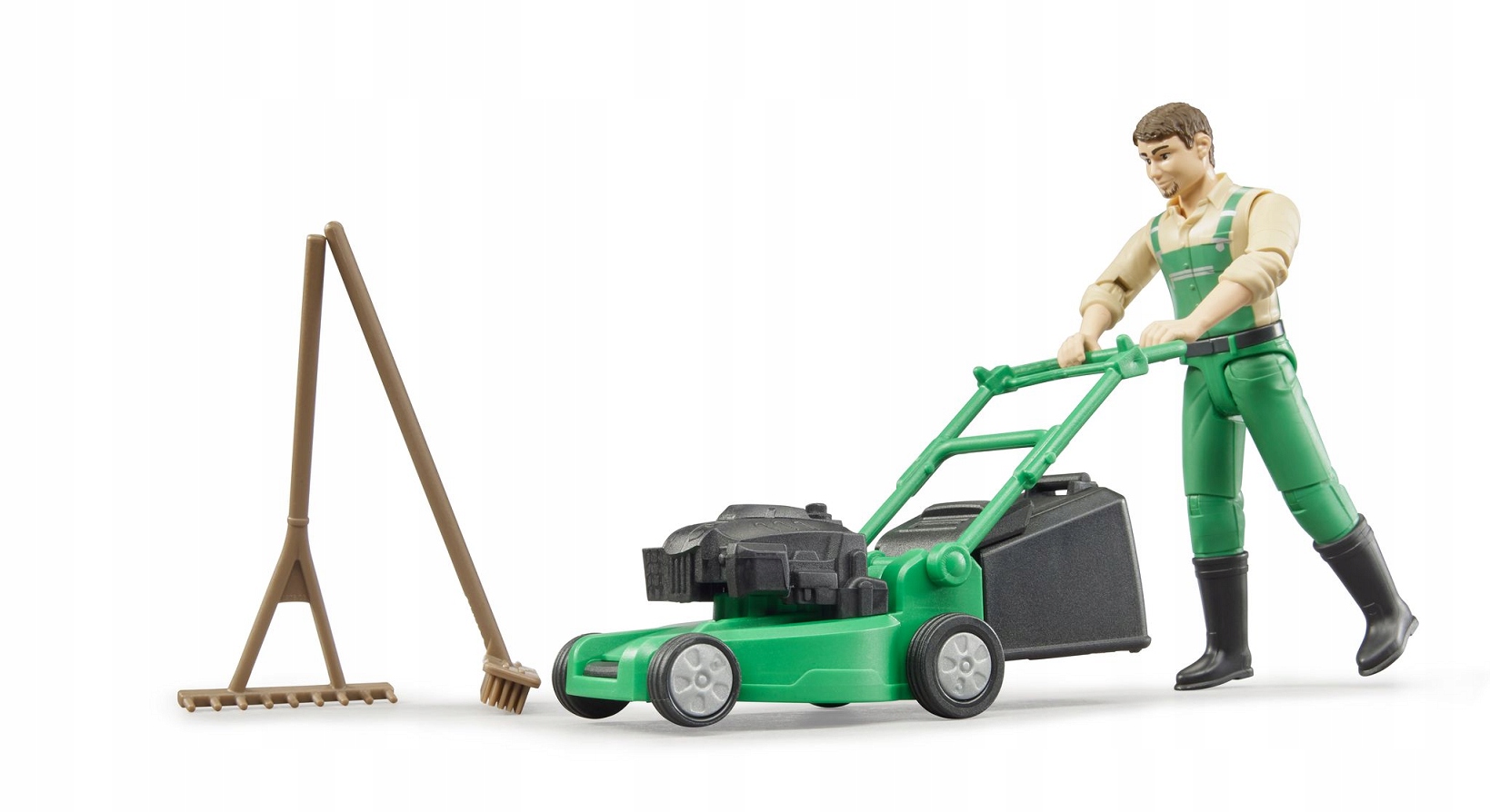 

Bruder Figurka ogrodnika z kosiarką 62103