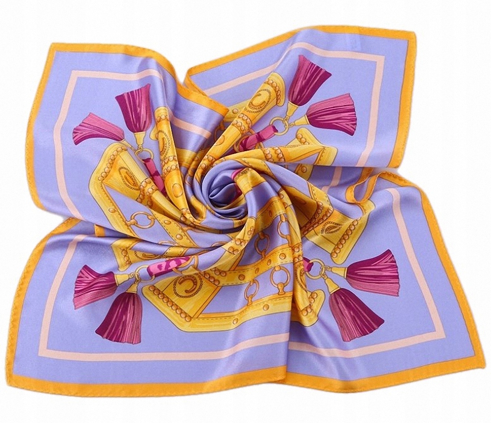 100% JEDWAB MARKOWA APASZKA CHUSTA JAKOŚĆ PREMIUM+ Kolekcja LADORENA