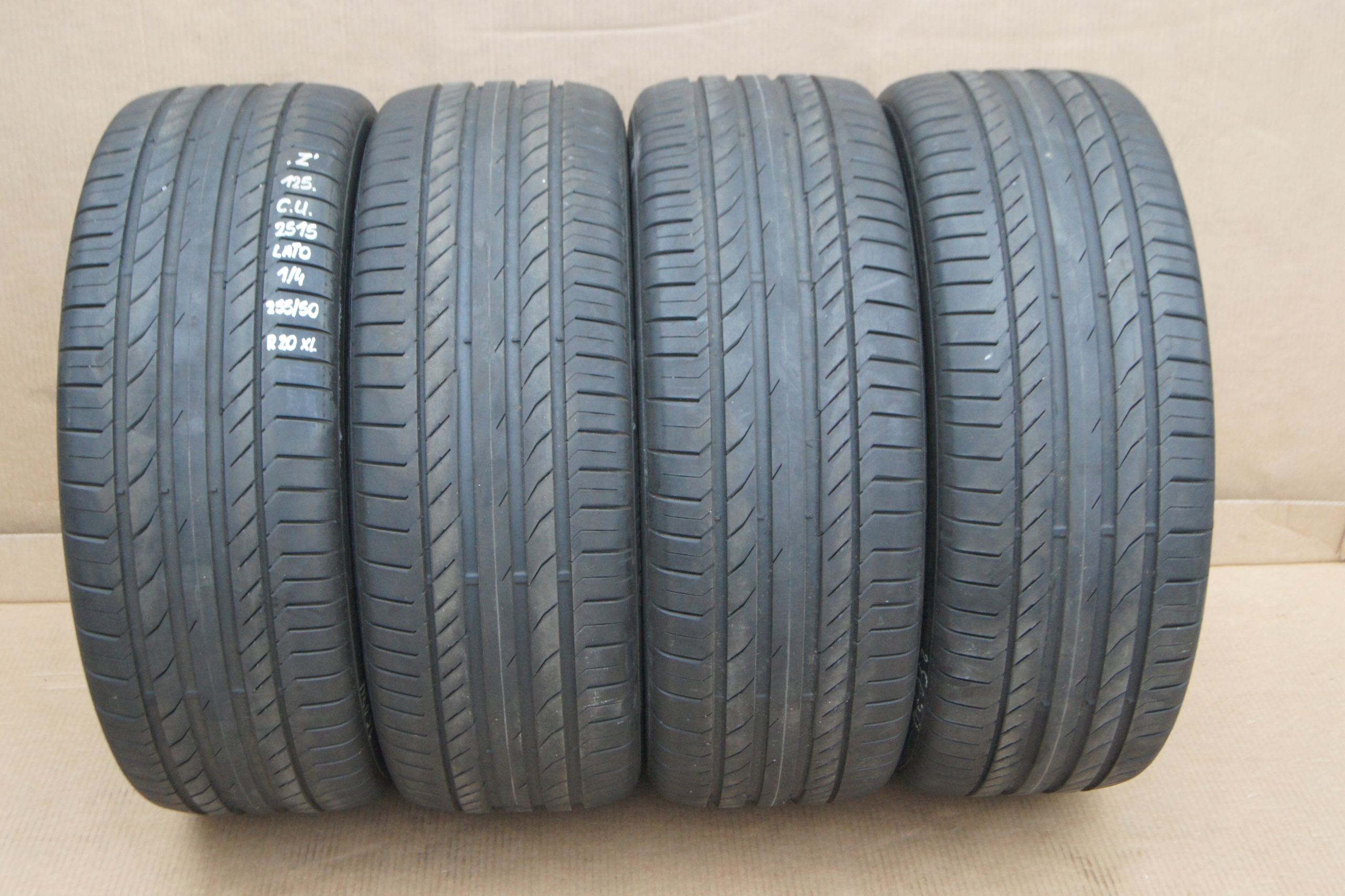 GD 4x OPONY 255/50R20 CONTINENTAL CONTI SPORT LATO