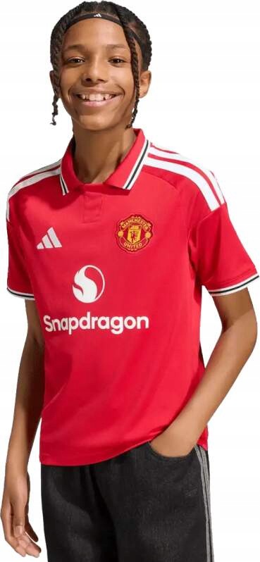 Dětský domácí fotbalový dres Adidas Manchester United 26/27 červený