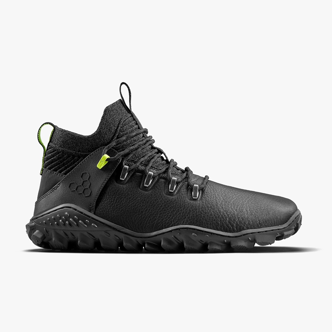 Buty damskie Vivobarefoot Magna Forest Esc Obsidian/lime trekkingi wysokie