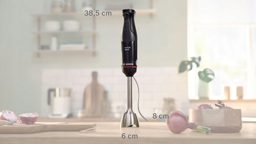 BOSCH Blender Ręczny ErgoMaster Serie 4 1000W Stal Nierdzewna Czarny — miniatura 8