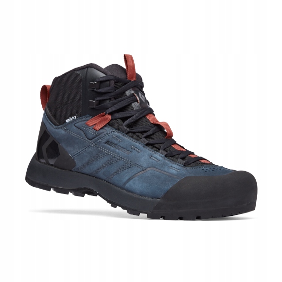 Buty podejściowe Black Diamond Mission Leather Wp Mid Eclipse Red Rock 45