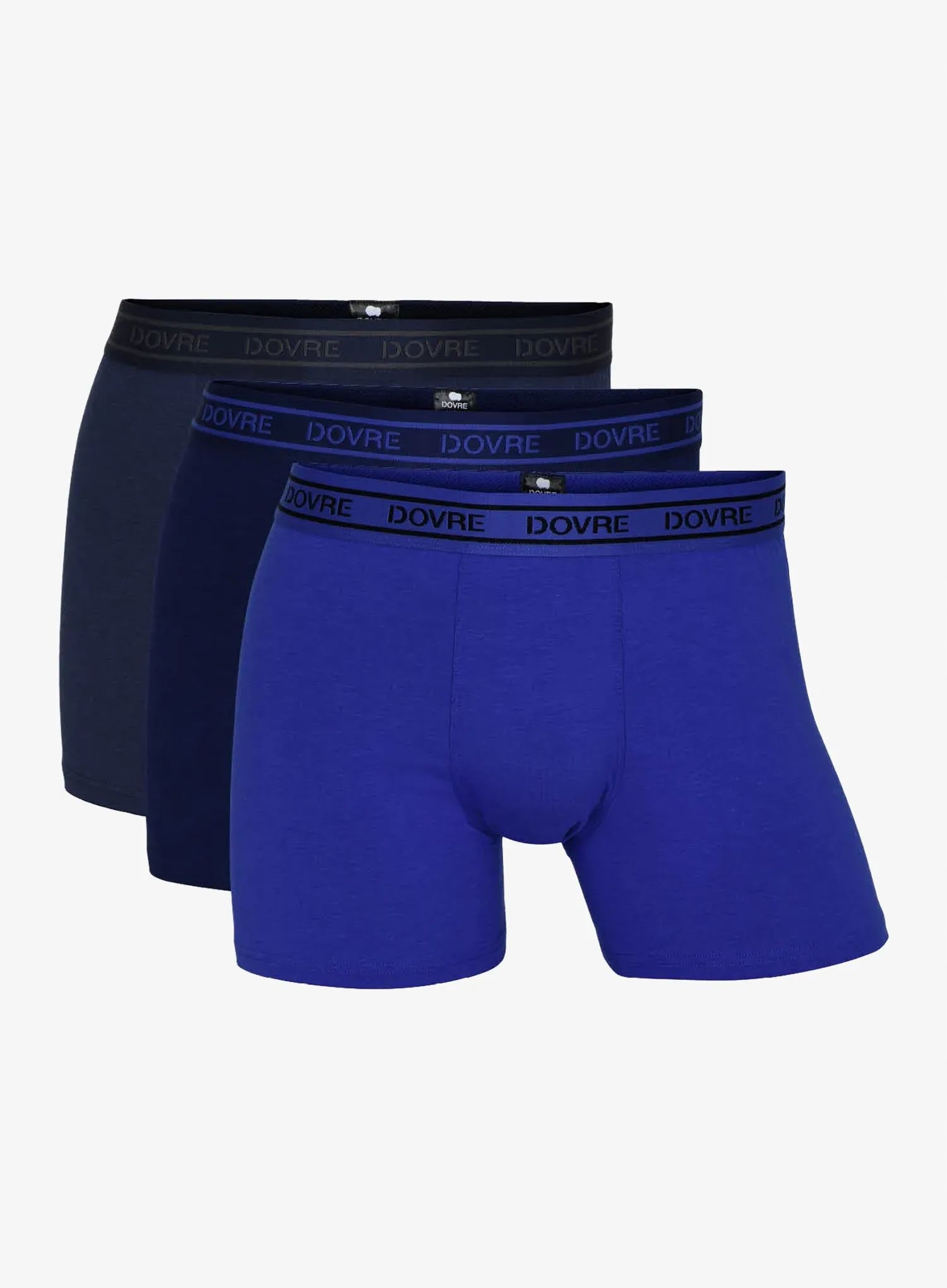 Termoaktivní boxerky Dovre Tights 3-Pack Bamboo tmavě modrá S