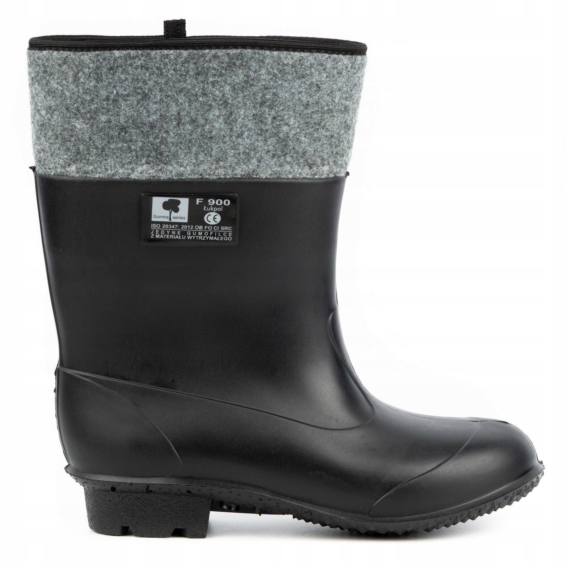 Buty kalosze obuwie Filcowe Gumofilce PVC F900 44