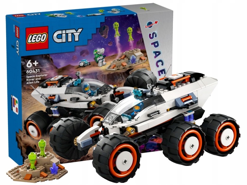 LEGO CITY SPACE 60431 KOSMICZNY ŁAZIK I BADANIE ŻYCIA W KOSMOSIE