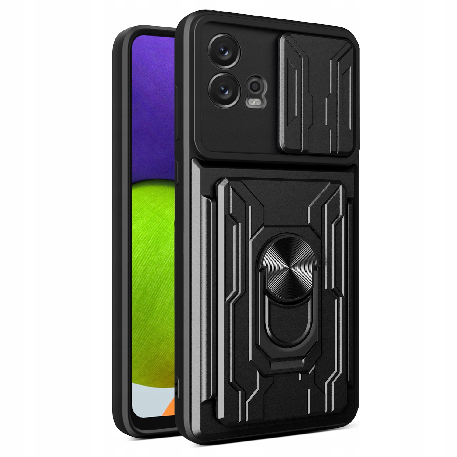 

Ring Obudowa Etui Pancerne do Motorola Moto G72