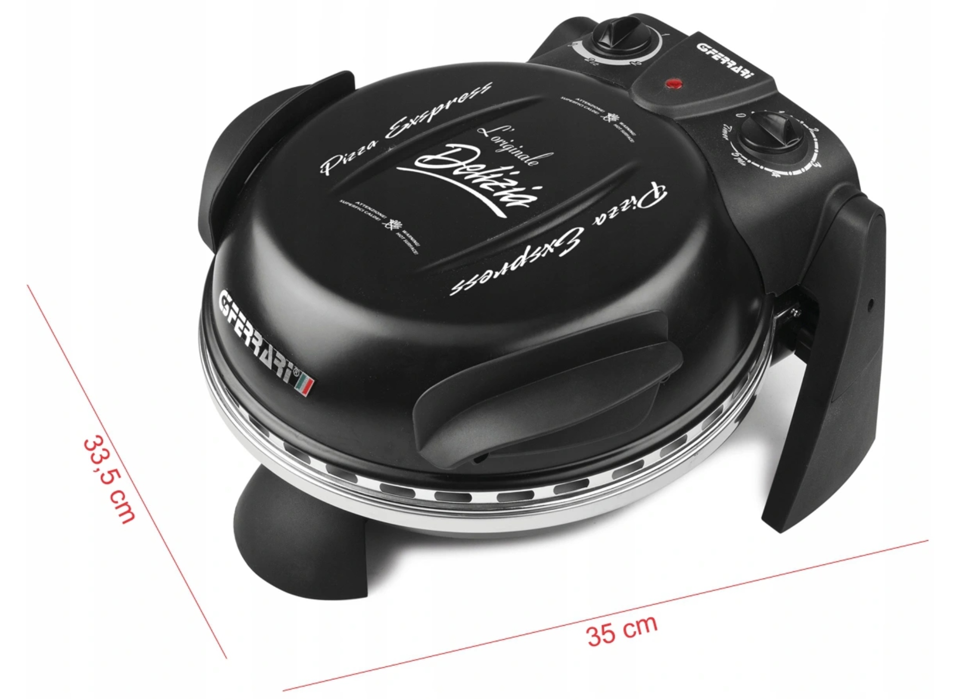 PIEC DO PIZZY G3FERRARI G10006 kamień 400°C + NÓŻ DO PIZZY + EBOOK GRATIS! Model G10006