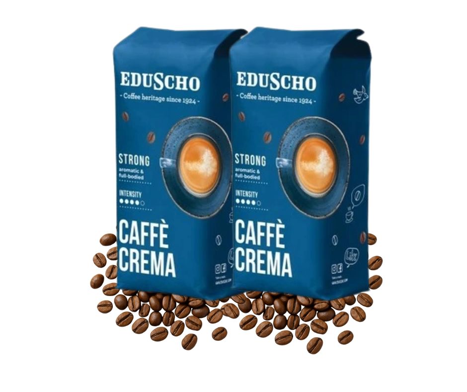 Levně Tchibo Eduscho Crema Strong Káva zrna sada 2x1kg